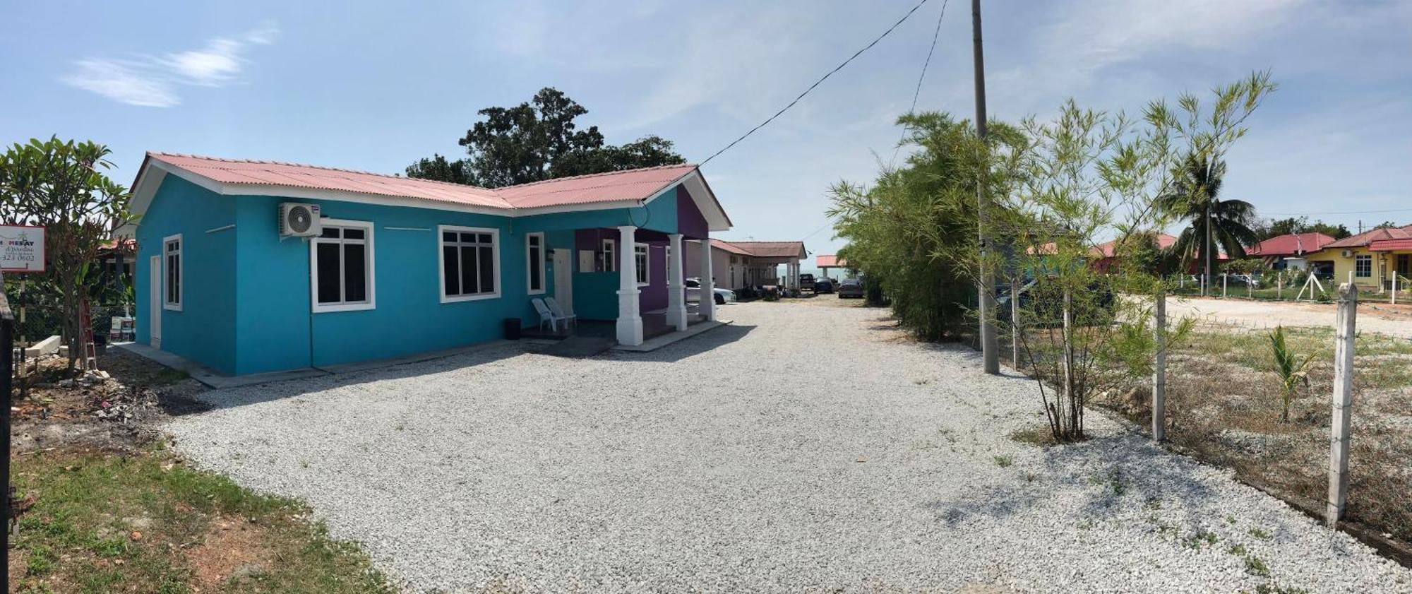 D'Pantai Homestay Kuala Sg. Baru Malacca エクステリア 写真